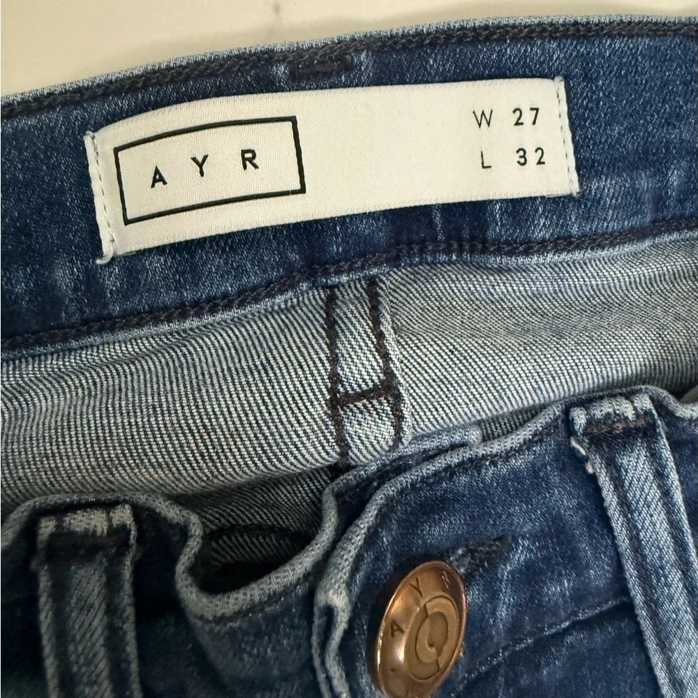 AYR Dark Wash Women's Skinny Jeans W27 L 32 - Picture 5 of 5